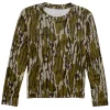 Properly Tied Toddler Boys Ravine Tee Long Sleeve - Mossy Oak Original Bottomland