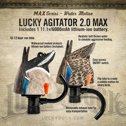 Lucky Duck HDi Agitator 2.0 MAX #21-10325-8