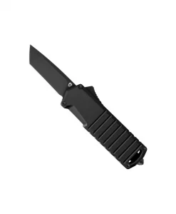 TEKTO A2 Badger Mini Automatic Black Aluminum Knife #A2ST6BKD2BK2A1