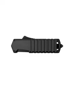 TEKTO A2 Badger Mini Automatic Black Aluminum Knife #A2ST6BKD2BK2A1