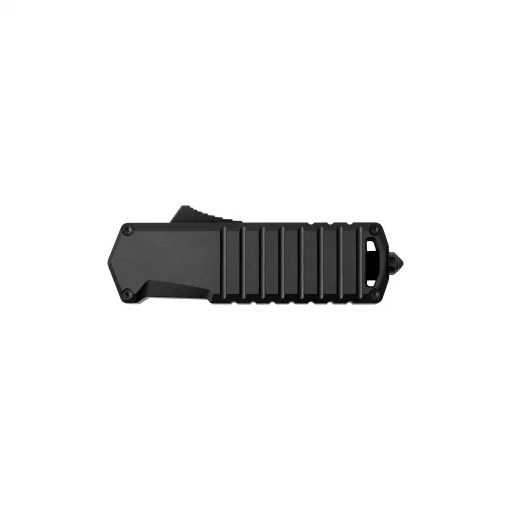 TEKTO A2 Badger Mini Automatic Black Aluminum Knife #A2ST6BKD2BK2A1
