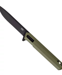 TEKTO F2 Bravo Forged OD Green G10/ Black Accents Folding Knife #F2RG1ODD2BK1A1
