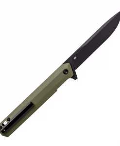 TEKTO F2 Bravo Forged OD Green G10/ Black Accents Folding Knife #F2RG1ODD2BK1A1