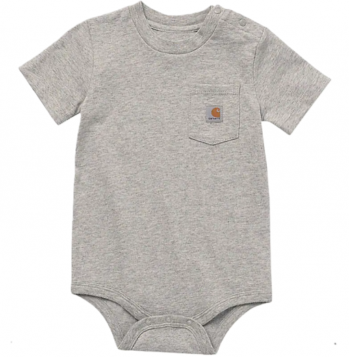 Carhartt Infants Boys' Short Sleeve Pocket Bodysuit #CA5004