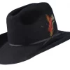 Turner Hat Old West Black Felt Hat