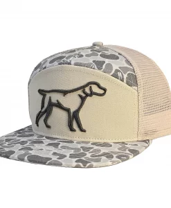 Fieldstone Marsh Camo 7 Panel 3D Puff Hat #RH-188