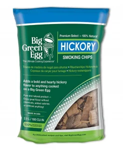 Big Green Egg Premium Kiln Dried Hickory Wood Smoking Chips #113986