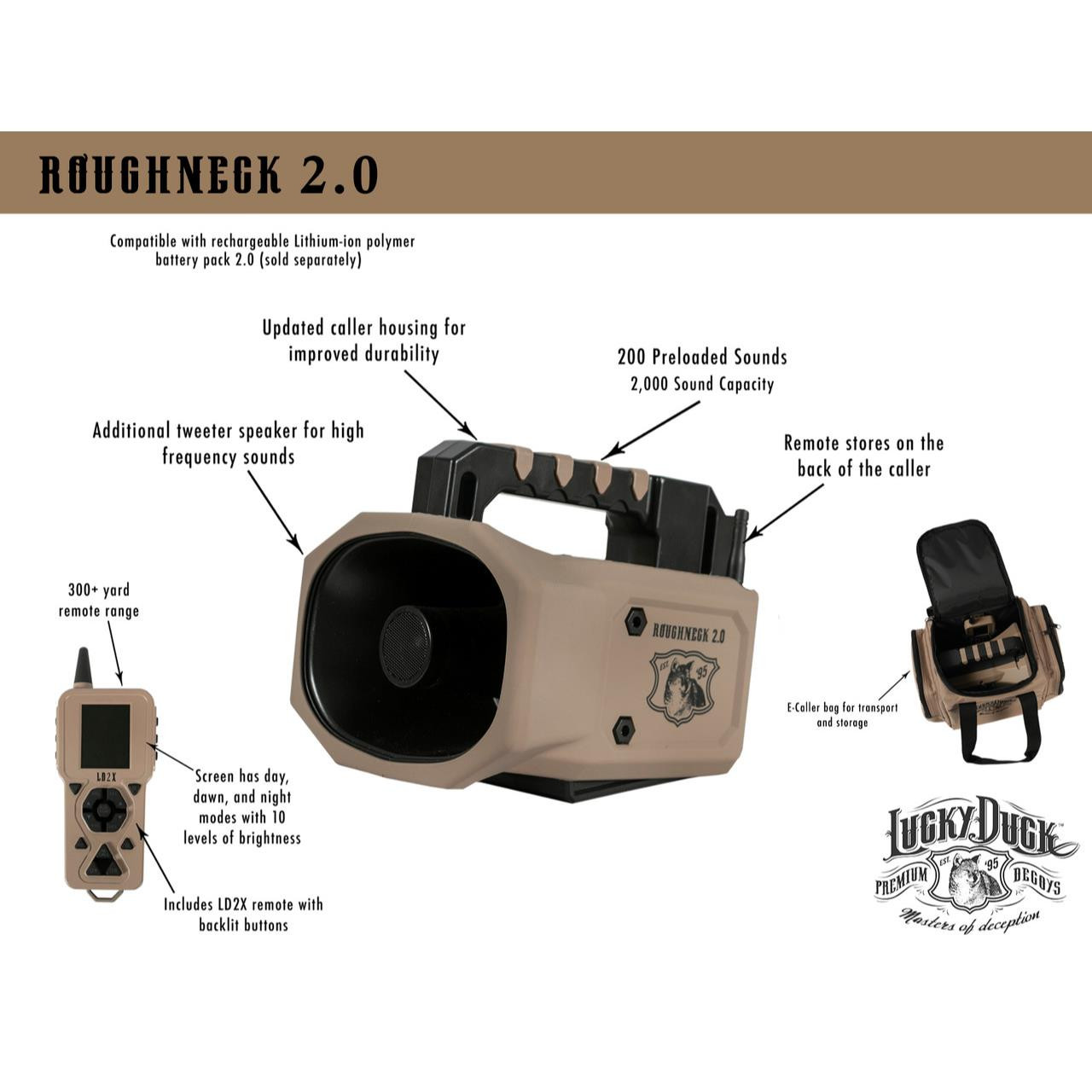 lLucky Duck The Roughneck 2.0 #21-20125-1 Lucky Duck The Roughneck 2.0 #21-20125-1