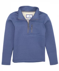 Properly Tied Youth Boys Arctic Pullover - Stone Blue