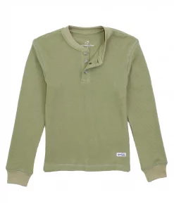 Properly Tied Youth Boys Trek Henley - Cypress