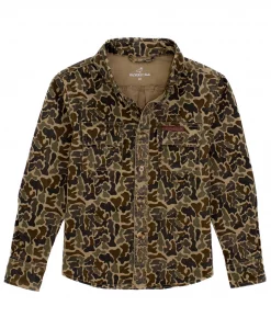 Properly Tied Boys Harvest Workshirt - Vintage Camo