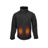 World Famous Sports Men's 3 Level Heated Softshell Jacket