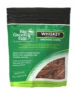 Big Green Egg Premium Whiskey Barrel Smoking Chips #131331