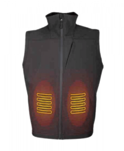 World Famous Sports Men's 3 Level Heated Softshell Vest