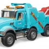 Bruder Mack Granite Recovery And Towing Truck With Light And Sound Module #02831