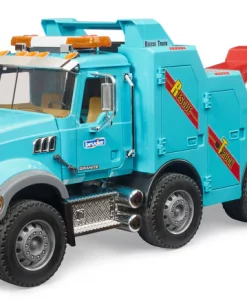 Bruder Mack Granite Recovery And Towing Truck With Light And Sound Module #02831