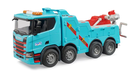Bruder Scania Super 560R Recovery And Towing Truck With Light And Sound Module #03553 Bruder Scania Super 560R Recovery And Towing Truck With Light And Sound Module #03553
