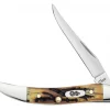 Case Knife Genuine Stag Small Texas Toothpick Knife #05532