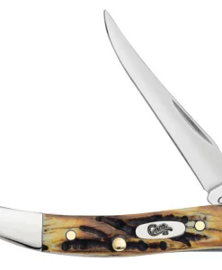 Case Knife Genuine Stag Small Texas Toothpick Knife #05532