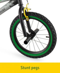 Tomy John Deere Mud Machine Kid's Bicycle With Removable Training Wheels