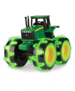 Tomy John Deere Monster Treads 8" Lightning Wheels Tractor #46434B