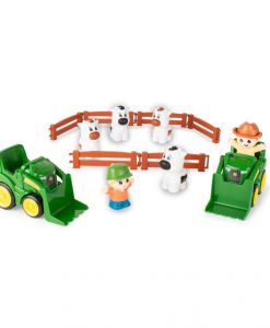 Tomy John Deere The Cows Are Out – Farm Toy Playset #47669