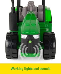 Tomy John Deere Lights And Sounds Tractor Toy #47674