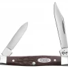 Case Knife Brown Synthetic Pen Knife #00083