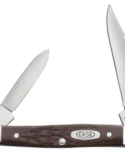 Case Knife Brown Synthetic Pen Knife #00083