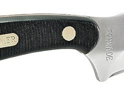 Schrade Old Timer Sharpfinger Knife With Leather Sheath #152OT