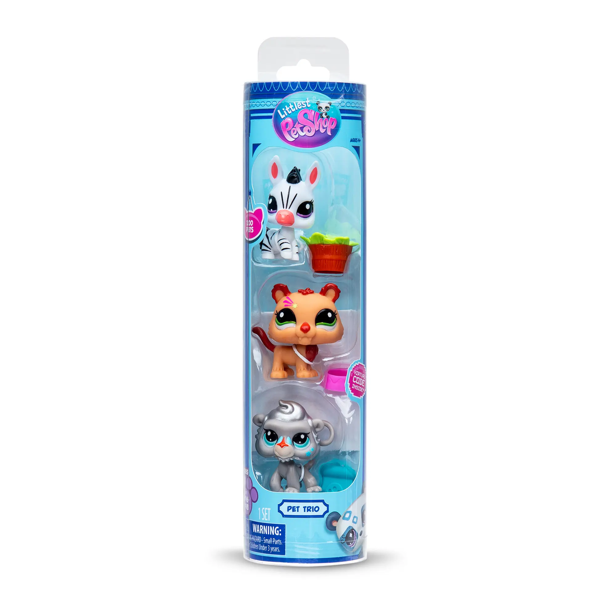 Schylling Littlest Pet Shop Pet Trios - Zoo Pets Schylling Littlest Pet Shop Pet Trios - Zoo Pets