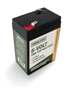 Moultrie 6V Tab-Top Battery (Rechargeable) #MFA-15120