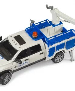 Bruder Ram 2500 Service Truck With Rotating Beacon #02509