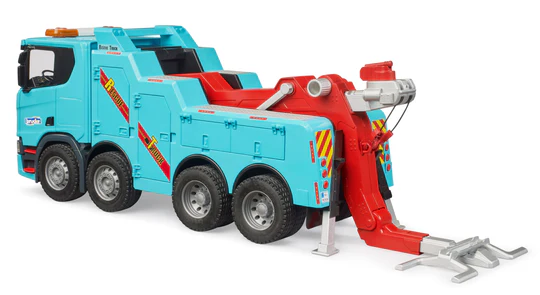 Bruder Scania Super 560R Recovery And Towing Truck With Light And Sound Module #03553 Bruder Scania Super 560R Recovery And Towing Truck With Light And Sound Module #03553