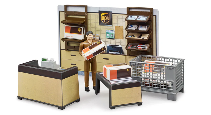 Bruder UPS Store with Worker #62250 Bruder UPS Store with Worker #62250