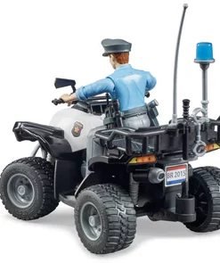 Bruder Police Quad With Police Officer And Equipment #63011