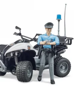 Bruder Police Quad With Police Officer And Equipment #63011