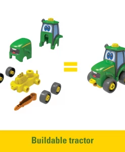 Tomy John Deere Build-A-Buddy Johnny Tractor #47208
