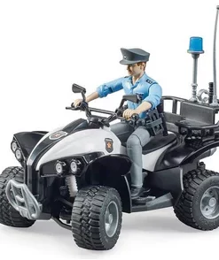Bruder Police Quad With Police Officer And Equipment #63011