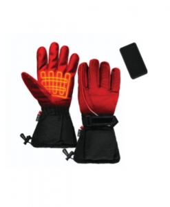 World Famous Sports Heated Insulated Gloves With Power Bank
