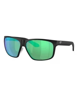 Costa Del Mar Trades Sunglasses In Matte Black With Green 580G Lenses