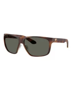 Costa Del Mar Trades Sunglasses In Matte Tortoise With Gray 580G Lenses