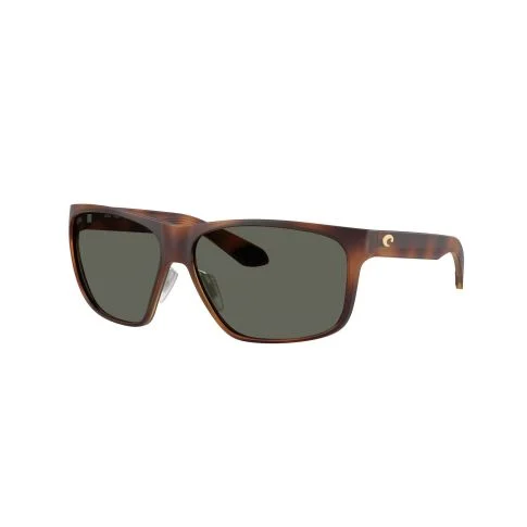 Costa Del Mar Trades Sunglasses In Matte Tortoise With Gray 580G Lenses Costa Del Mar Trades Sunglasses In Matte Tortoise With Gray 580G Lenses
