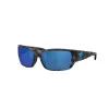 Costa Del Mar Schoolie Sunglasses In Matte Tiger Shark With Blue 580P Lenses
