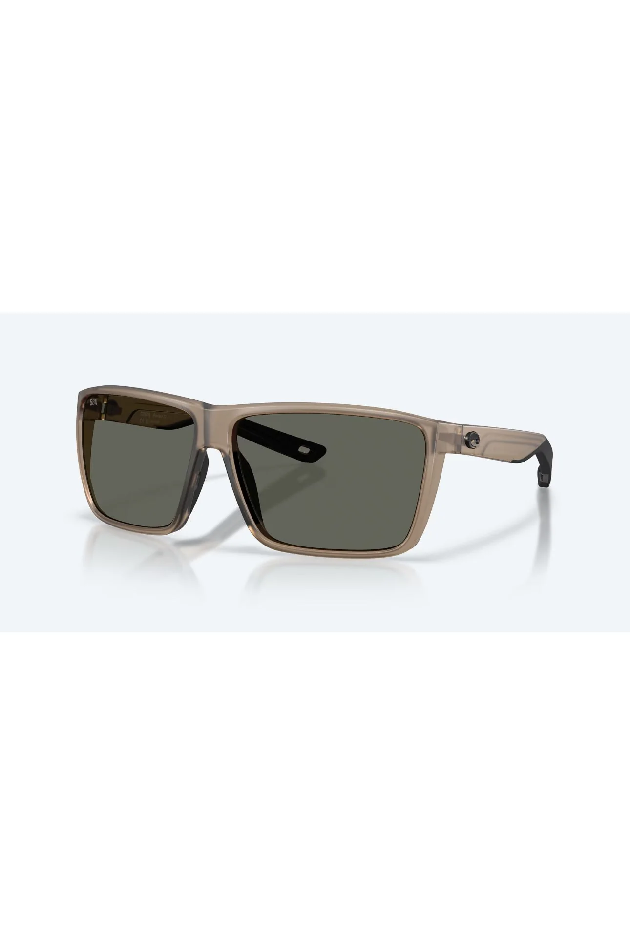 Costa Del Mar Rincon II Sunglasses In Matte Brown Smoke With Gray 580G Lenses #06S9121 Costa Del Mar Rincon II Sunglasses In Matte Brown Smoke With Gray 580G Lenses #06S9121