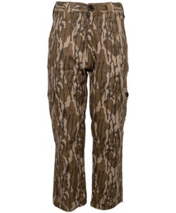 World Famous Sports Youth Brushed Cotton 6 Pocket Pant- Mossy Oak Bottomland