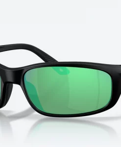 Costa Del Mar Brine II Sunglasses In Matte Black With 580g Green Lenses