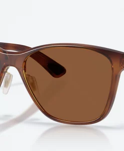 Costa Del Mar Luna Nueva Sunglasses In Tortoise With Copper 580G Lenses