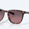 Costa Del Mar Sullivan Sunglasses In Sunset Tortoise With Rose Gradient Lenses
