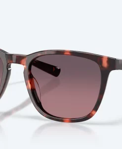 Costa Del Mar Sullivan Sunglasses In Sunset Tortoise With Rose Gradient Lenses
